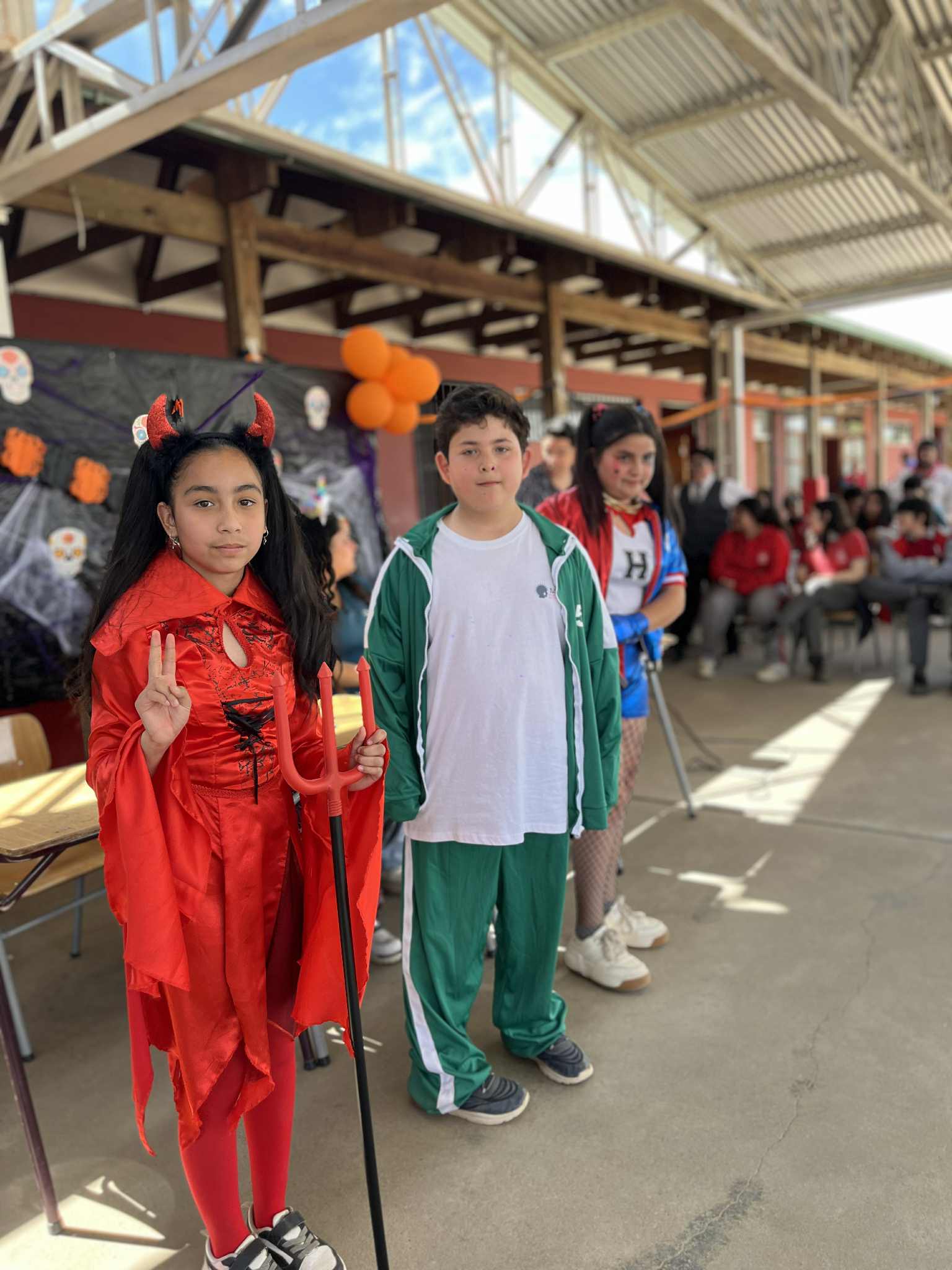 Coloridos disfraces y diversión